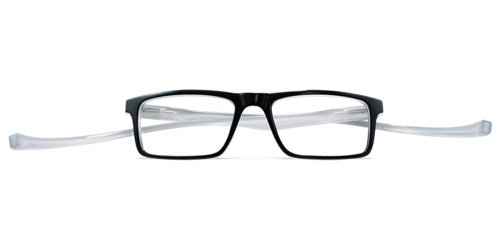 Occhiali Da Lettura Anteriore Collegamento Magnetico, Asta Lunga Regolabile, Facile Da Trasportare, Lettore Di Collegamento Anteriore, 2 Pezzi,Wine Red, 1.5