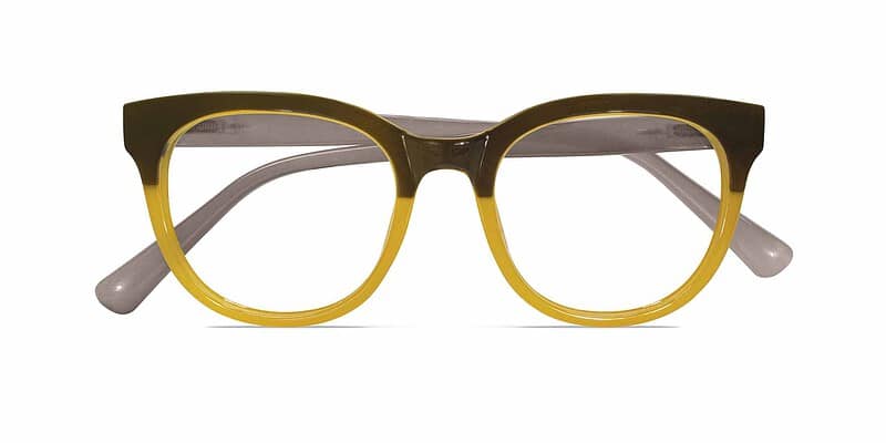 Occhiale da lettura MERLOT - giallo/ocra