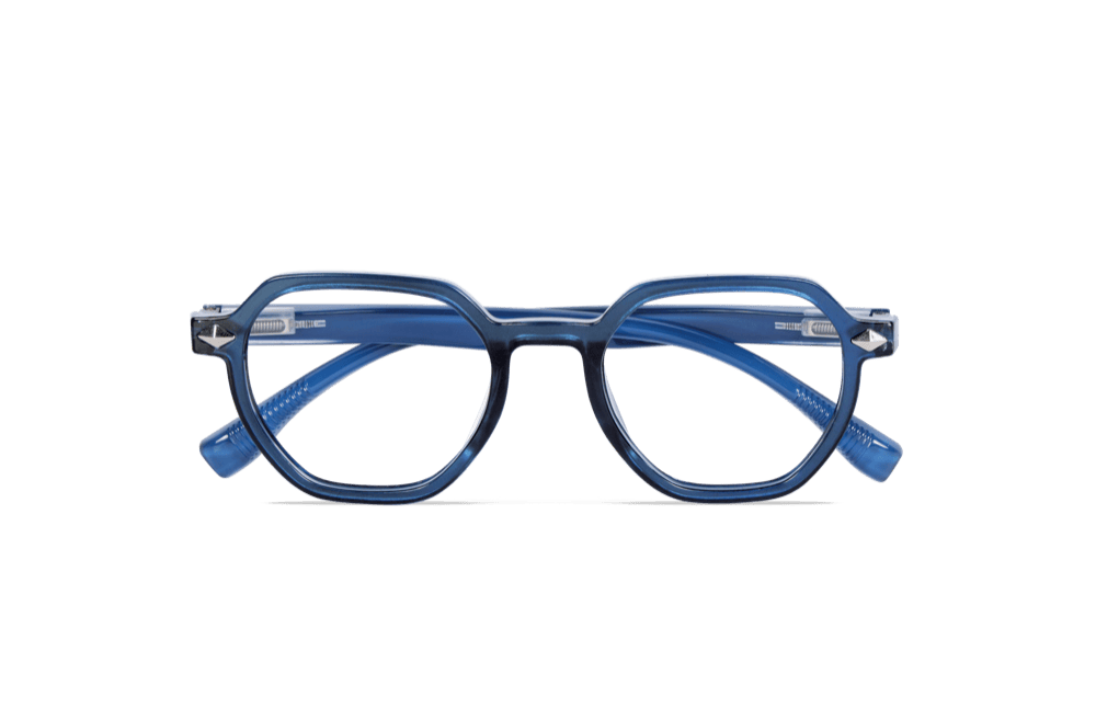 occhiali da lettura charleston petrolio