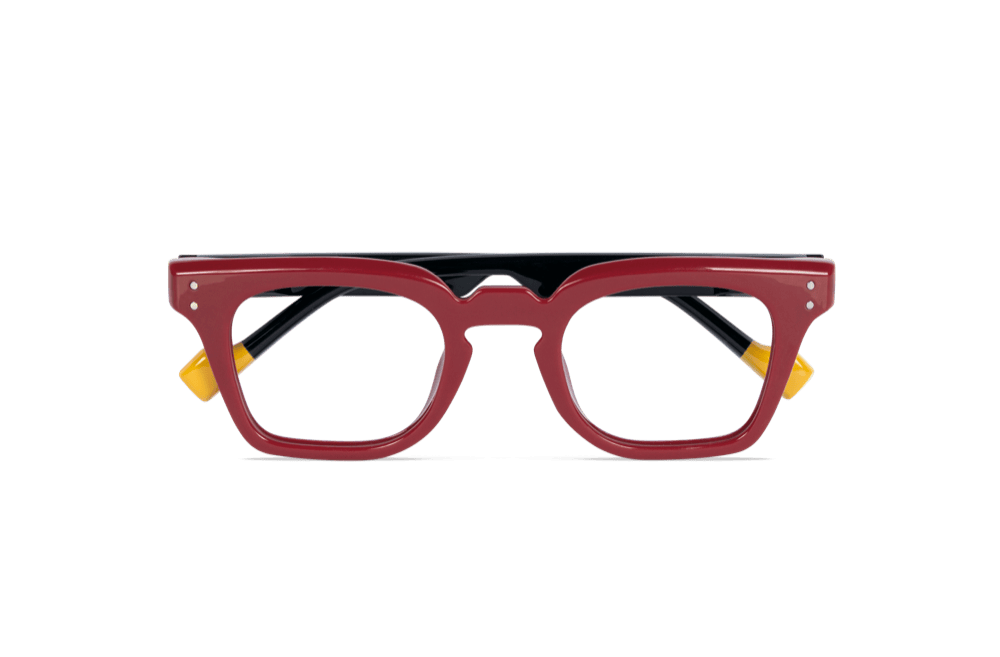 occhiali da lettura rumba rosso